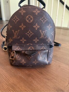 Brown Monogram Mini Backpack